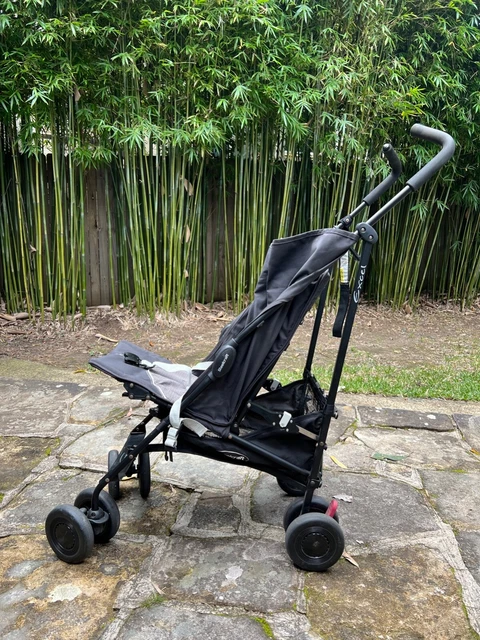 STEELCRAFT EXCEL COLLAPSIBLE Black Stroller 30.00 PicClick AU